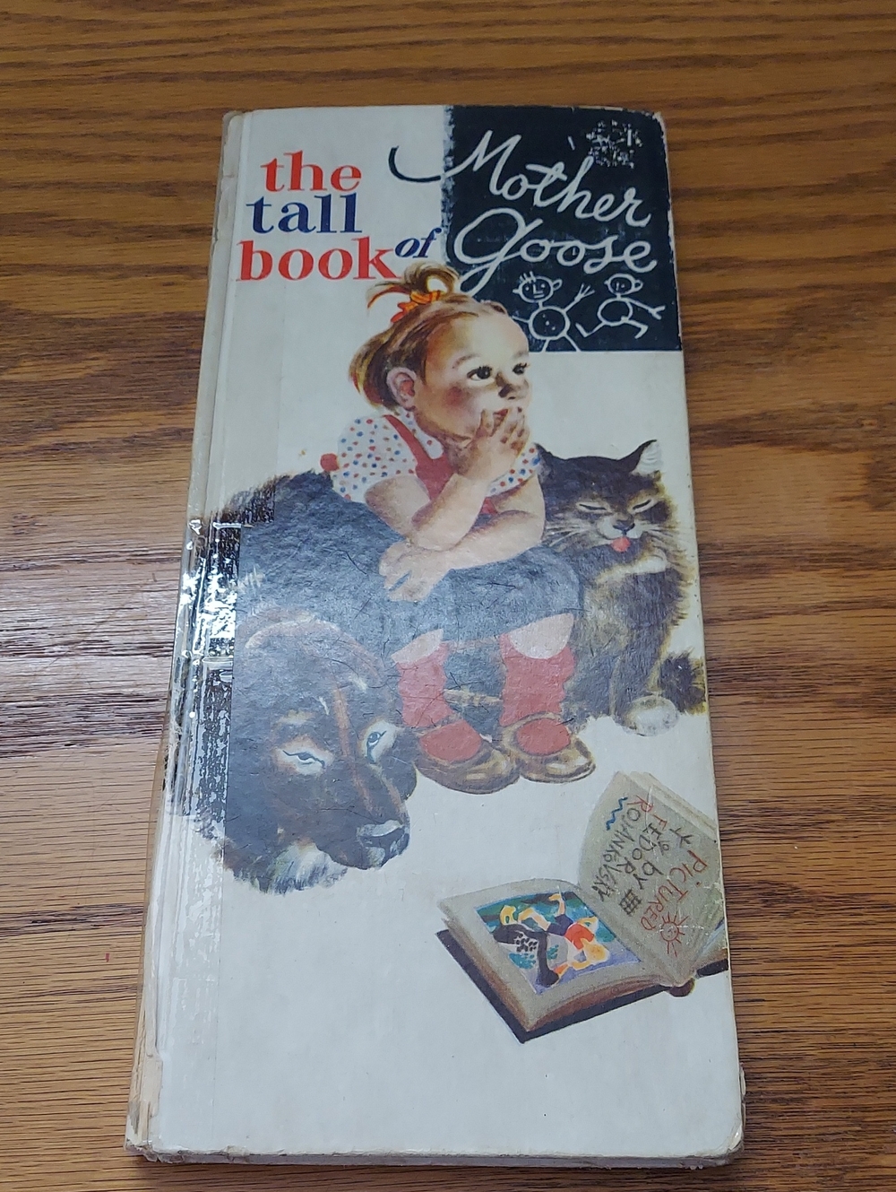 The Tall Book of Mother Goose  published in 1942 by Harper & Brothers Vintage